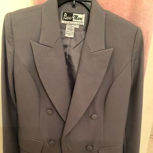 Beau Marc Grey Skirt Suit.